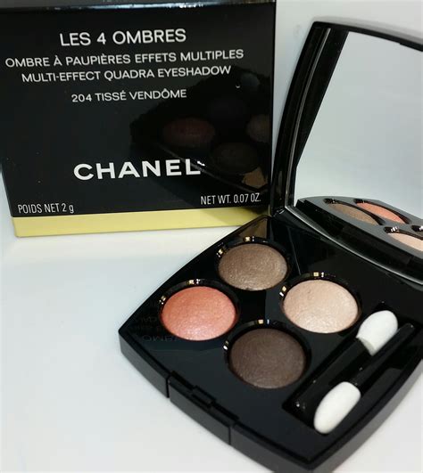 chanel tisse vendome swatch|Chanel Tisse Vendome (204) Les 4 Ombres Eyeshadow Quad.